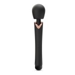 Crushious Holly Bagheta Vibratoare de Masaj Reincarcabila Neagra Jucarie Unisex pentru Orgasme si Ejaculari Explozive