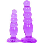 Doc Johnson Jeleuri Cristaline Set pentru Antrenament Anal - Violet