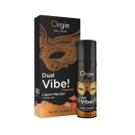 Orgie Vibrator Dual Gel Intim cu Efect Vibrator Aroma Cocktail Sex on the Beach 15ml Poate fi Lins