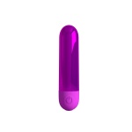 Kiwi Mini Glont Vibrator Masator Violet Super Puternic 10 Moduri de Vibratie Reincarcabil Rezistent la Apa