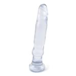 Doc Johnson Jeleuri Cristaline Dildo Anal pentru Incepatoare 15cm - culoare Transparent