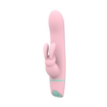 Mina Ondulatii Vibrator Iepuras cu Bile Rotative Interne O Senzatie de Rasucire si Placere Texturata