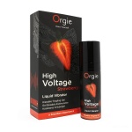 Orgie Vibratii Sexy Voltaj Ridicat Vibrator Lichid cu Aroma de Capsuni Efect Electrizant Puternic