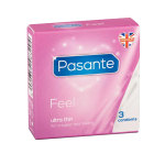 Pasante Sensibil Prezervative Subtiri - 3 bucati